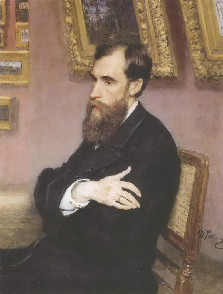 Портрет Павла Михайловича Третьякова 1883 Государственная Третьяковская - фото 45