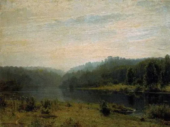 Туманное утро 1885 Холст масло 108 х 146 см Нижегородский государственный - фото 67