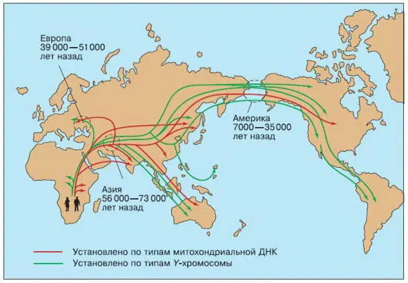 5 Миграция кроманьонцев шумеров по нашей версии из Южной Африки на - фото 6