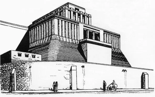 8 Один из вариантов реконструкции храма Энки в Эриду изображение из - фото 9