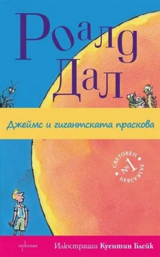 Роалд Дал Джеймс и гигантската праскова обложка книги