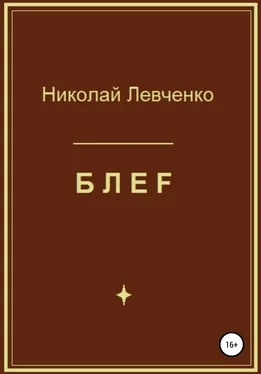 Николай Левченко БЛЕF обложка книги