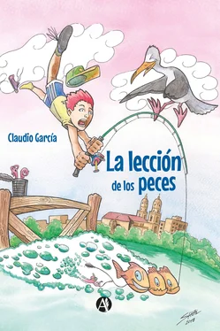 Claudio García La lección de los peces обложка книги