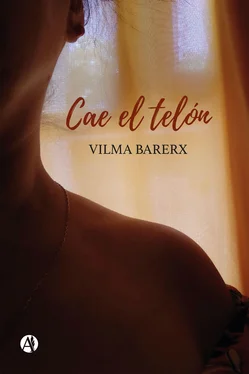 Vilma Barerx Cae el telón обложка книги