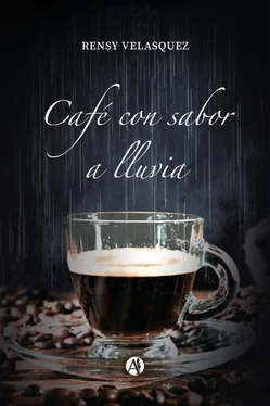 Rensy Velasquez Café con sabor a lluvia обложка книги