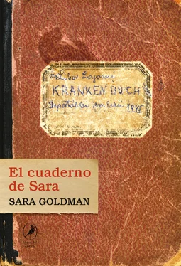 Sara Goldman El cuaderno de Sara обложка книги