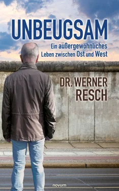 Dr. Werner Resch Unbeugsam – ein außergewöhnliches Leben zwischen Ost und West обложка книги