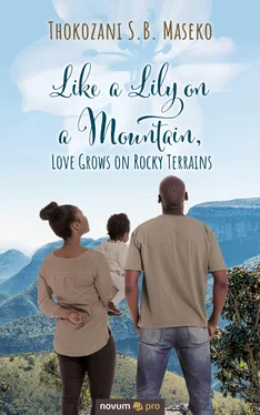 Thokozani S.B. Maseko Like a Lily on a Mountain, Love Grows on Rocky Terrains обложка книги