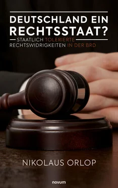 Nikolaus Orlop Deutschland ein Rechtsstaat? обложка книги