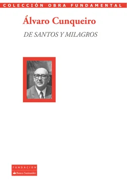 Álvaro Cunqueiro De santos y milagros обложка книги