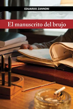 Eduardo Zannoni El manuscrito del brujo обложка книги