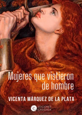 Vicenta Marquez de la Plata Mujeres que vistieron de hombre обложка книги