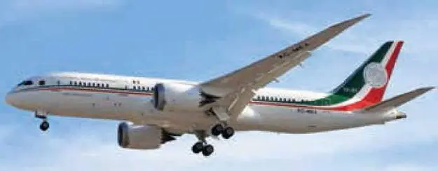 Шестой опытный Boeing 7878 ZA006 в 2014 г был продан в Мексику и превращен в - фото 19
