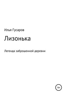 Илья Гусаров Лизонька обложка книги