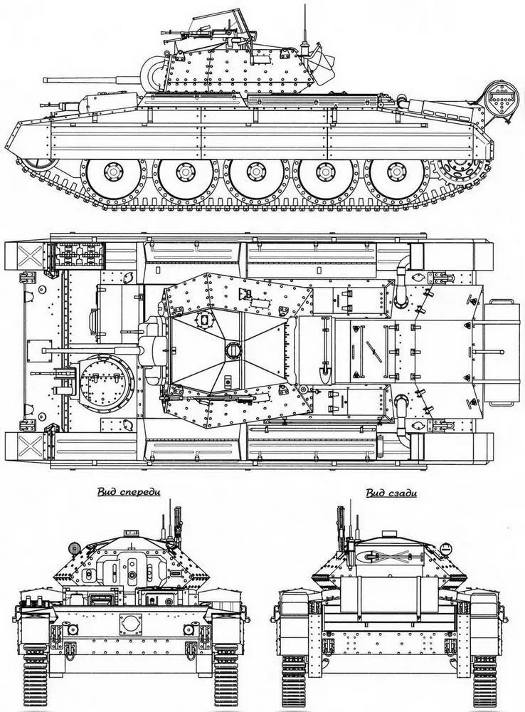Crusader I Серийный танк Mk VI Крусейдер I Мк VI Crusader Принято - фото 16