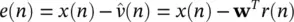 where wis the Wiener filter coefficient vector Using the orthogonality - фото 265