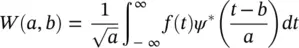 where denotes the complex conjugate is the analyzing wavelet a 0 is - фото 159