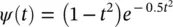 which is the second derivative of a Gaussian waveform see Figure 46 - фото 170