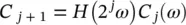 452 we look for C jknowing C j 1 W j 1 h and g Then - фото 208