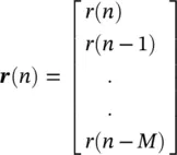 where M represents the finite impulse response FIR filter order Conversely - фото 285