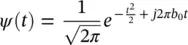 This wavelet may be decomposed into its constituent real and imaginary parts - фото 167