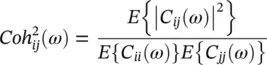 Figure 410 Crossspectral coherence for a set of three electrode EEGs one - фото 253