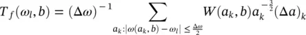 where ω lis the nearest frequency to the original point ω a b ω is the - фото 226