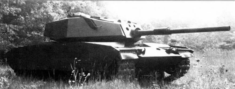 Опытный образец танка Супер М60 вверху и внизу М60А3 TTS С 1979 года - фото 41