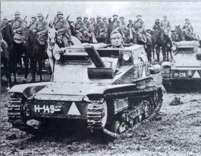 Танкетки 37М из состава 1й кавалерийской бригады 1939 год Что касается - фото 6