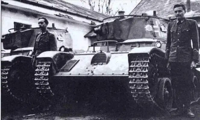 Легкие танки Толди I с еще не установленным вооружением 1941 год Как уже - фото 8