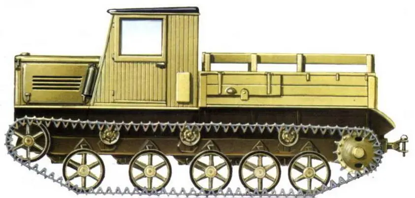Тягач Я12 1944 г Тягач М12А 1946 г - фото 61