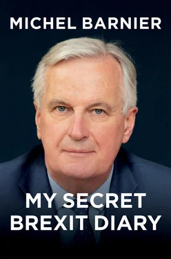 Michel Barnier My Secret Brexit Diary обложка книги