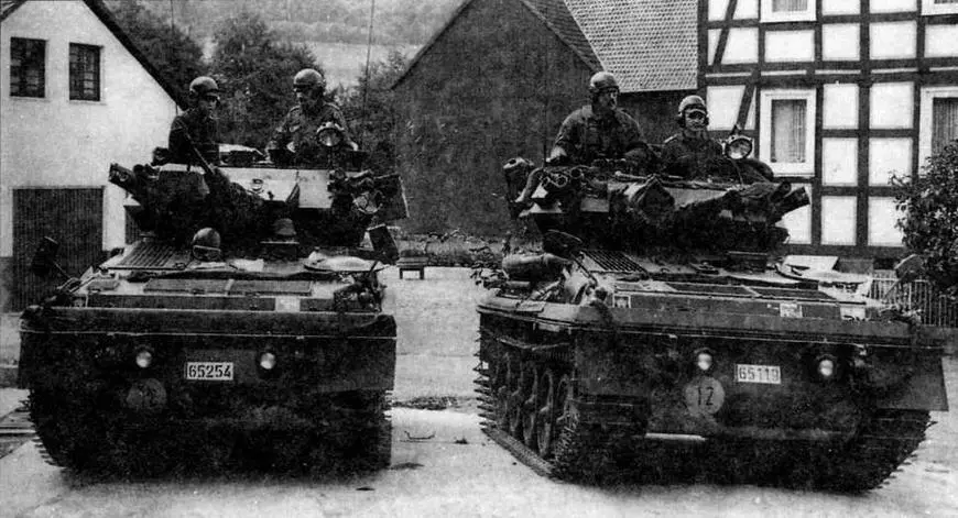 Симитэр и Скорпион бельгийской армии во время маневров в Германии 1979 год - фото 41