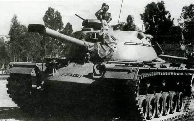 Один из первых паттонов поступивших в Армию обороны Израиля 1967 год - фото 26