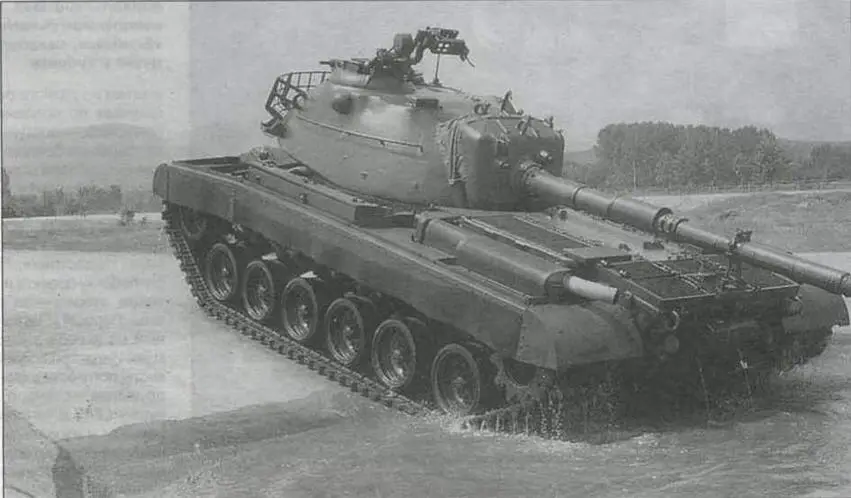 Турецкий М48А5Т1 во время испытаний на полигоне в Трире ФРГ 1984 год - фото 32