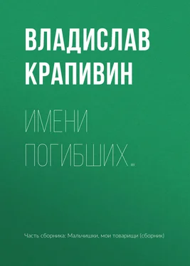 Владислав Крапивин Имени погибших… обложка книги