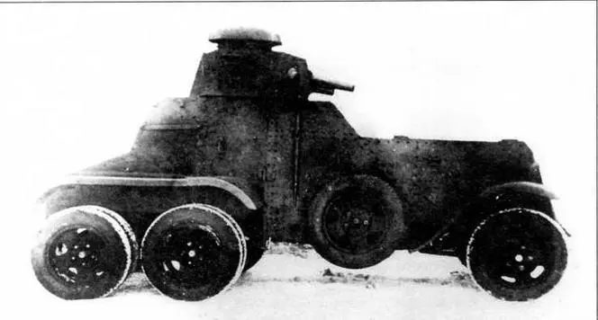 Модернизированный бронеавтомобиль БА27М В 1931 году на рембазе 2 НКО - фото 12