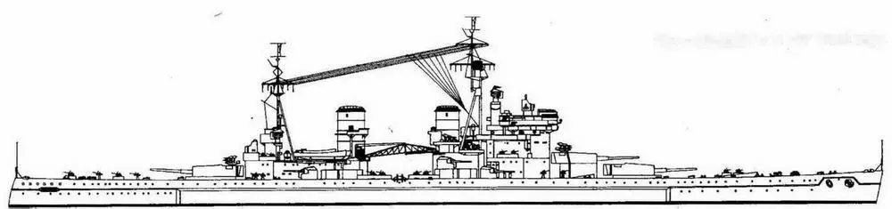 Кинг Джордж V в мае 1943 года Кинг Джордж V в марте 1946 года Фрагмент - фото 3