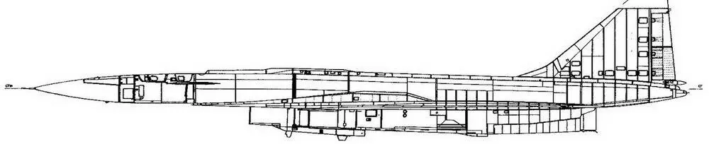 Самолет Т4 изд 102 Вид слева Самолет Т4 изд 102 Вид сзади Самолет - фото 264