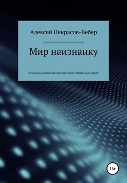 Алексей Некрасов-Вебер Мир наизнанку обложка книги