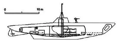 Подводная лодка Saukko схема Saukko в постройке Горацио Эчиварриета - фото 98