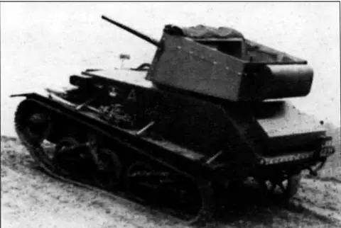 Танкистребитель на базе Mk VIB ходовая от Мк VI Light Tank MkVI образца - фото 15