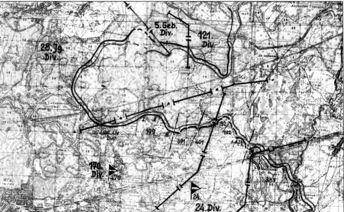 Положение дивизий 30го армейского корпуса на 21 час 21 сентября 1942 г NARA - фото 4