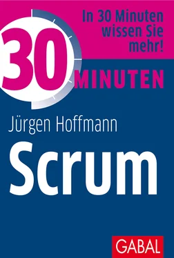 Jürgen Hoffmann 30 Minuten Scrum обложка книги