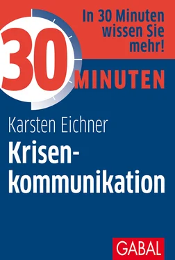 Karsten Eichner 30 Minuten Krisenkommunikation обложка книги