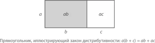 Как видим площадь прямоугольника равна a b c Однако левая часть - фото 26