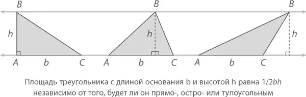 В зависимости от того какие размеры имеют прилежащие к основанию AC углы A и - фото 301