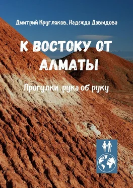 Надежда Давыдова К востоку от Алматы. Прогулки рука об руку обложка книги