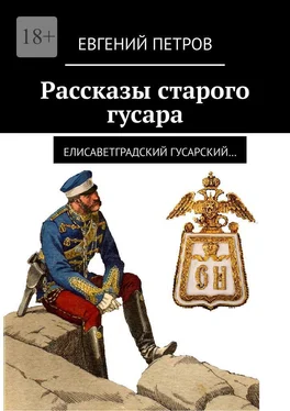 Евгений Петров Рассказы старого гусара. Елисаветградский гусарский обложка книги