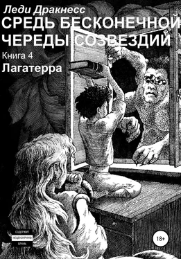 Леди Дракнесс Средь бесконечной череды созвездий. Книга 4. Лагатерра обложка книги